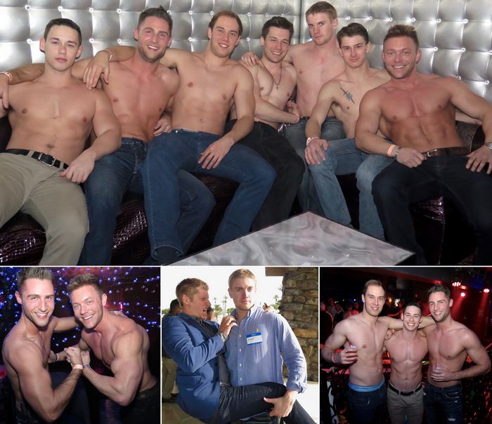 CorbinFisher Gay Porn Stars CF12 Anniversary Party Las Vegas 2016