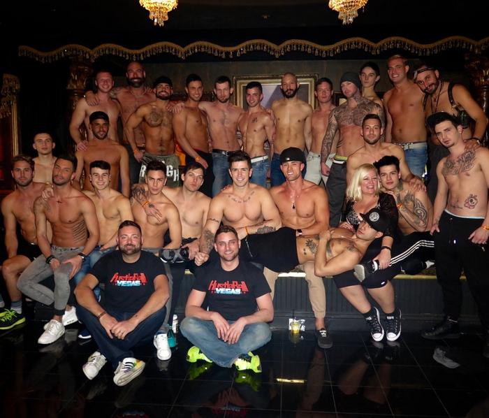 Gay Porn Stars HustlaBall Las Vegas 2016