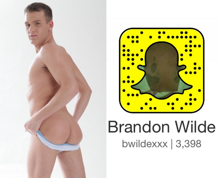 Brandon Wilde Gay Porn Star Snapchat Snapcode