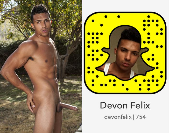 Devon Felix Gay Porn Star Snapchat Snapcode