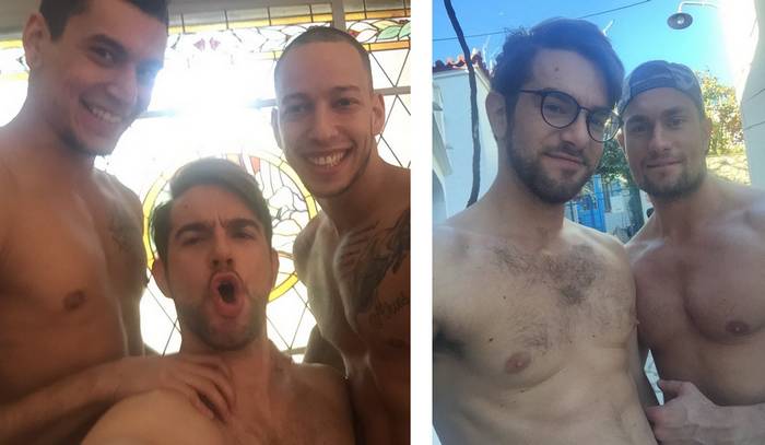 Gay Porn Stars Zander Craze Stas Landon Diego Summers 3