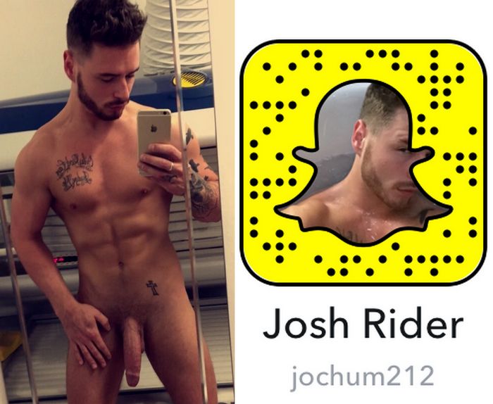 Josh Rider Snapchat Gay Porn Star