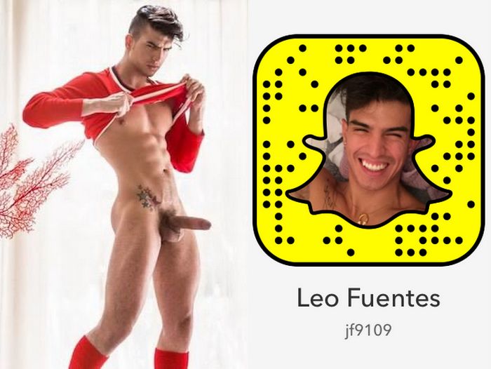 Leo Fuentes Gay Porn Star Snapchat Snapcode