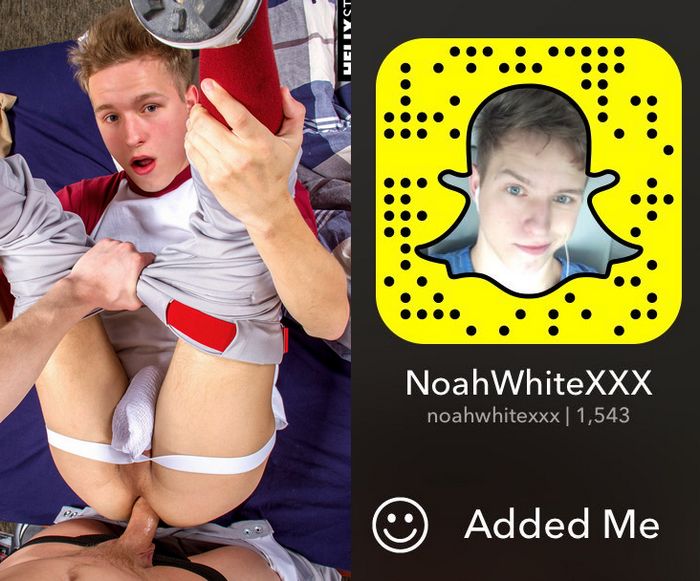 Noah White Gay Porn Star Snapchat Snapcode