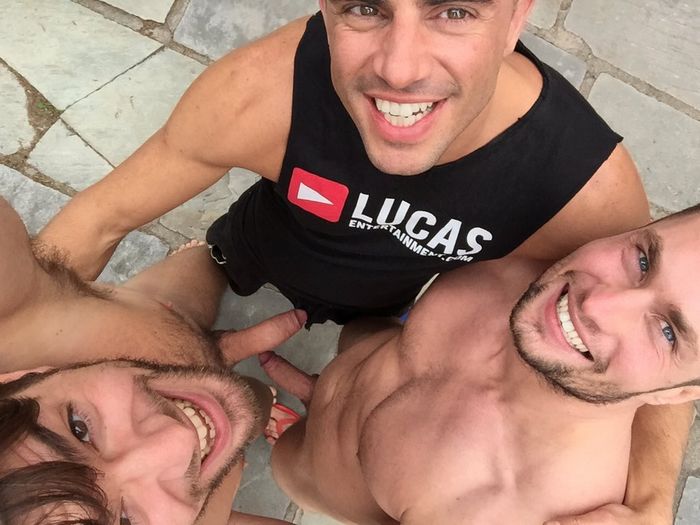 Stas Landon Muscular Gay Porn Star LucasEnt Greece3
