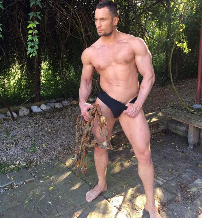 Stas Landon Gay Porn Star Russian LucasEntertainment Muscle Hunk