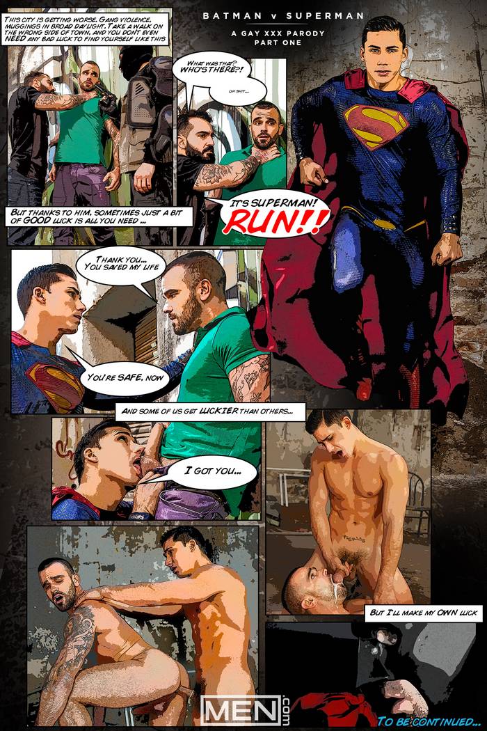 Batman V Superman Gay Porn Parody Comic