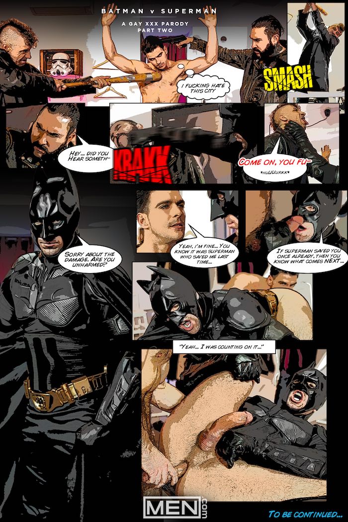 Batman V Superman Gay PornComic Trenton Ducati Paddy OBrian