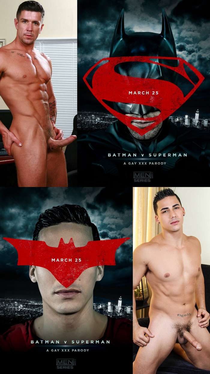 Batman V Superman Gay XXX Parody Porn Trenton Ducati Topher DiMaggio
