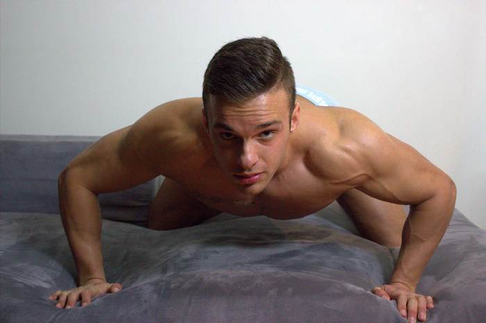 Campus Jock Male Strippers Naked Hunk Dylan 3