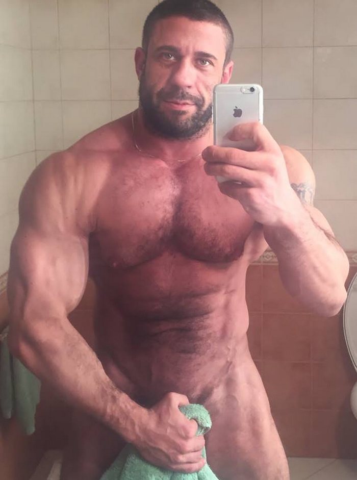 Carlo Masi Gay Porn Star Colt Man Muscle Selfie 2015