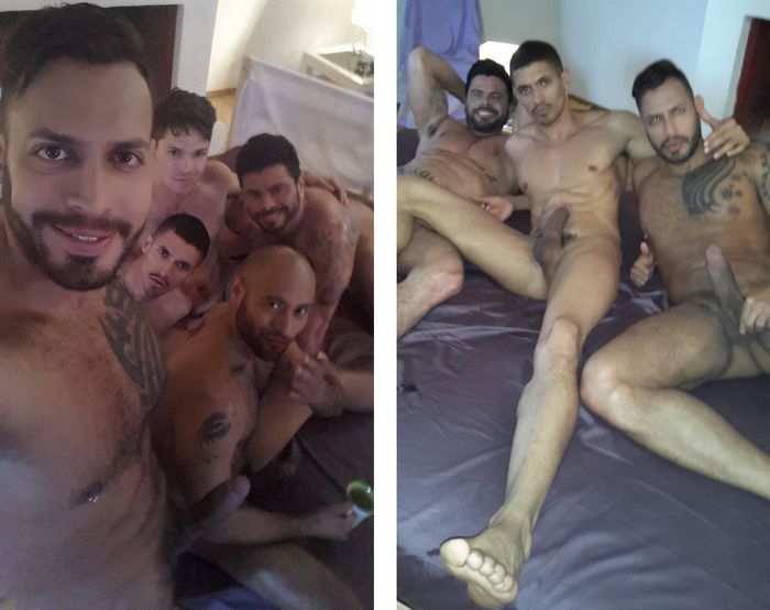 Gay Porn Stars Viktor Rom Mario Domenech Ibrahim Moreno Devin Franco Leo Forte 1