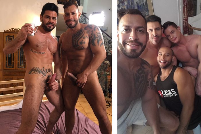 Gay Porn Stars Viktor Rom Mario Domenech Ibrahim Moreno Devin Franco Leo Forte 5