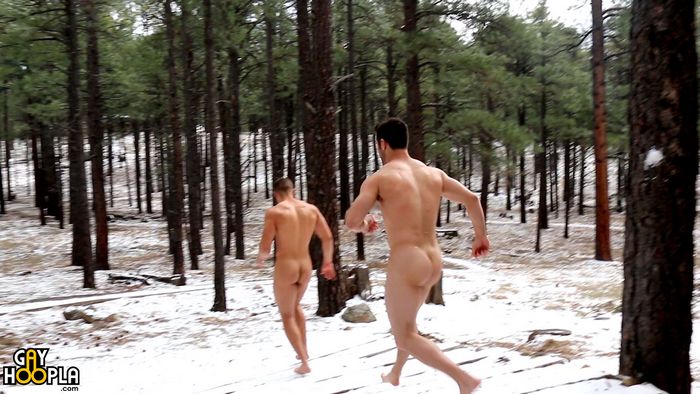 GayHoopla Porn Models Muscle Jocks Spring Training Naked 4