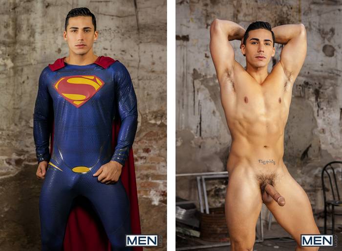 Superman Gay Porn Parody Topher DiMaggio