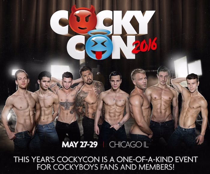 CockyCon 2016 Gay Porn Stars