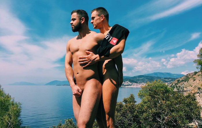 Gay Porn Stars LucasEnt Greece BTS 14