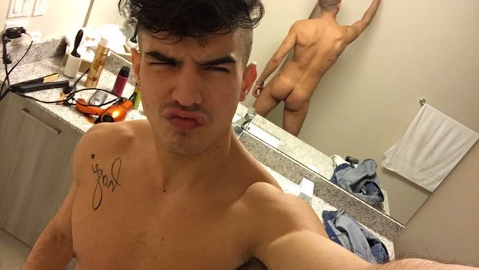 Leo Fuentes Gay Porn Star Male Model 6