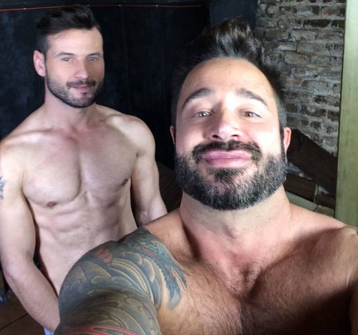 Martin Mazza Dany Romeo ButchDixon Gay Porn selfie