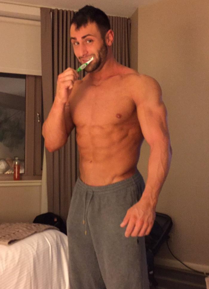Blake Riley Gay Porn Star Shirtless Muscle Jock