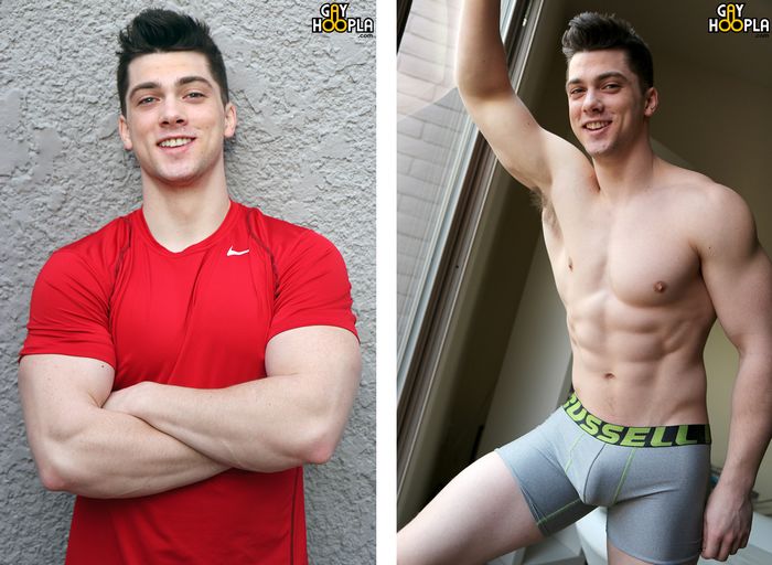 Collin Simpson Muscle Jock Bodybuilder Gay Porn Model Naked 1