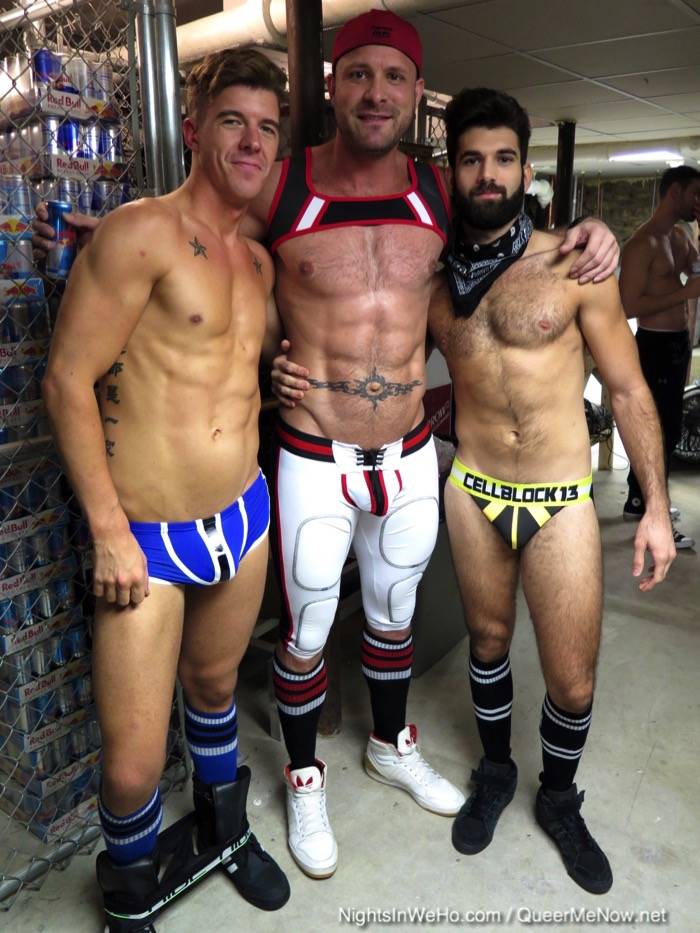 Gay Porn Stars Falcon Grabby Party 2016 JJ Knight Austin Wolf Tegan Zayne