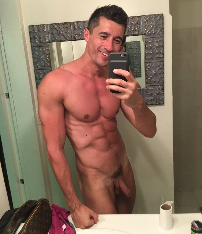 Jay Roberts Gay Porn Star Naked Selfie
