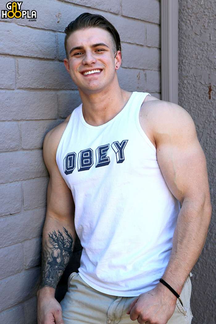 Jonny Pitt Muscle Jock Naked Porn GayHoopla 1