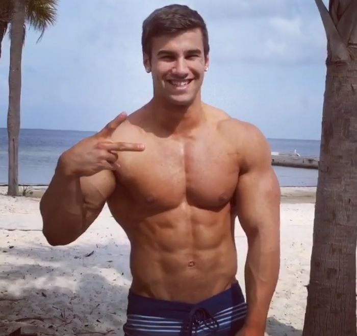 Stu SeanCody Muscle Gay Porn Stat Jake B All American Guys Beach