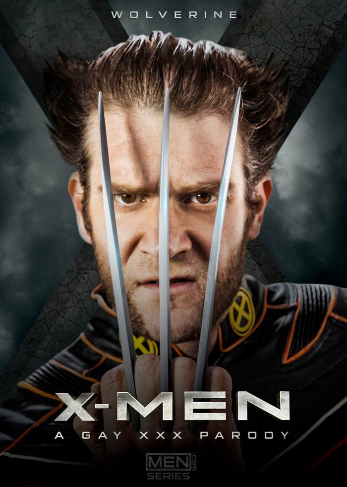 X-MEN Gay XXX Parody Colby Keller Wolverine