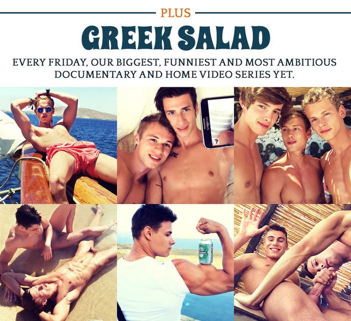 BelAmi Gay Porn Behind The Scenes Greek Salad