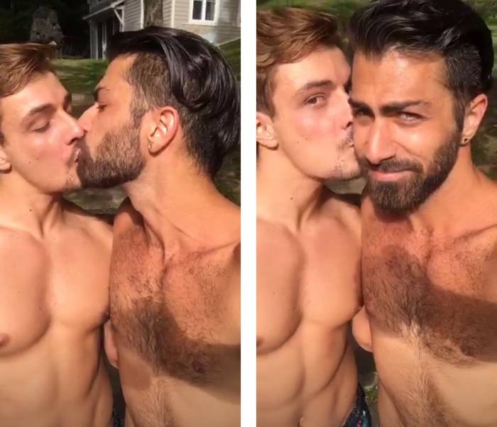 Carter Dane Adam Ramzi Gay Porn CockyBoys Kiss