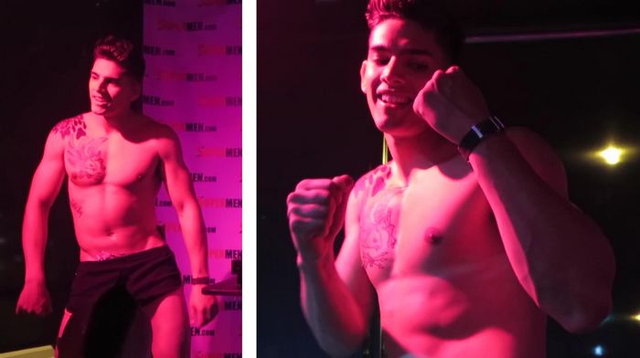 Gay Porn Stars Grabbys Kickoff Party 2016 Go-Go Dancing 2