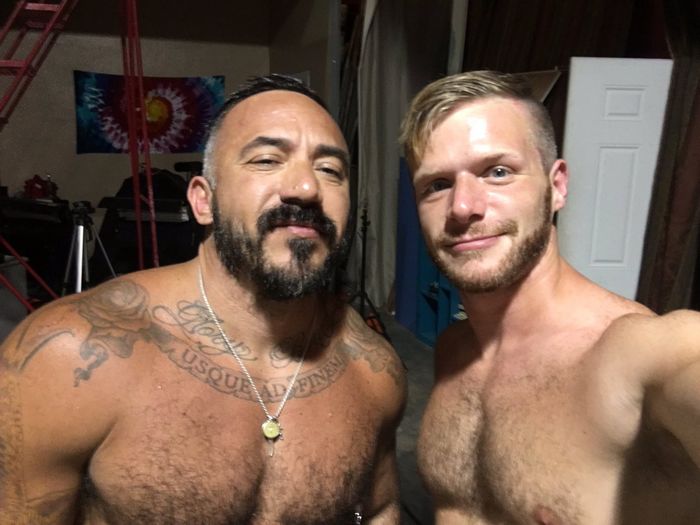 Brian Bonds Alessio Romero Gay Porn Selfie