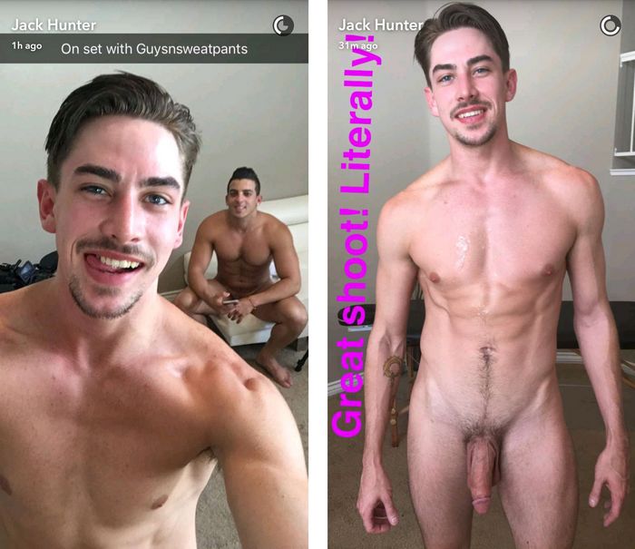 Jack Hunter Jacob Taylor Gay Porn Snapchat