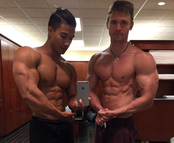 Ken Ott Jaden Storm Muscle Hunk Gay Porn Star Naked Selfie