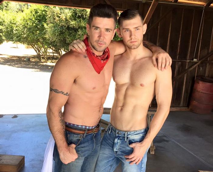 Nakedsword Gay Porn Shoot Sacremento Ranch 7a
