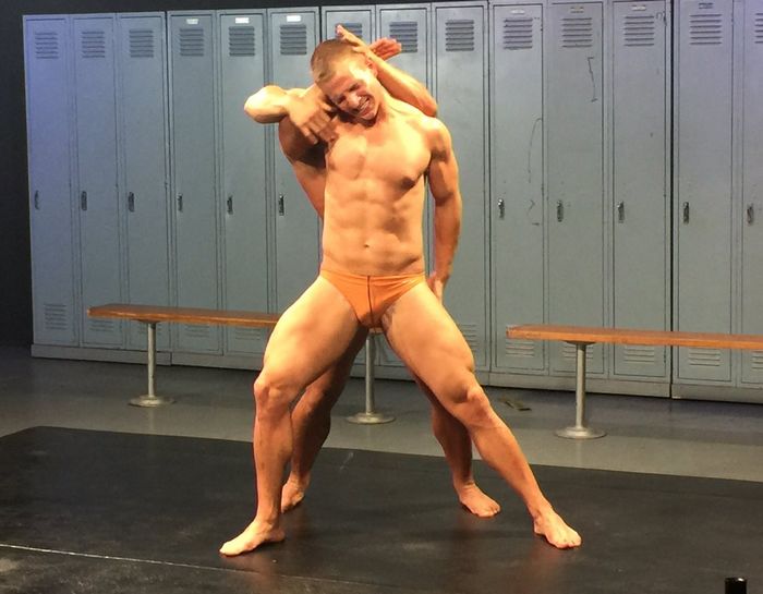 Tristan Baldwin Landon Mycles Gay Porn Wrestling Naked 1