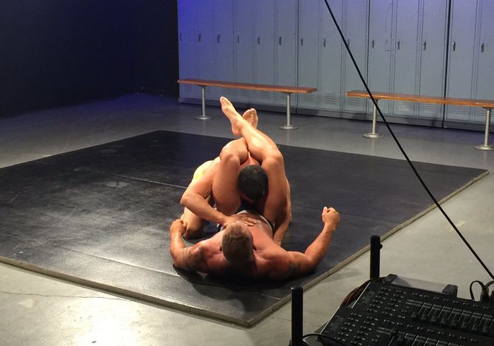 Tristan Baldwin Topher DiMaggio Gay Porn Wrestling Naked 2