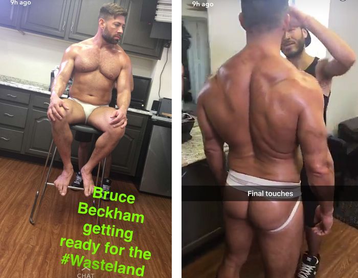 Bruce Beckham Bruno Bernal Gay Porn BTS 7
