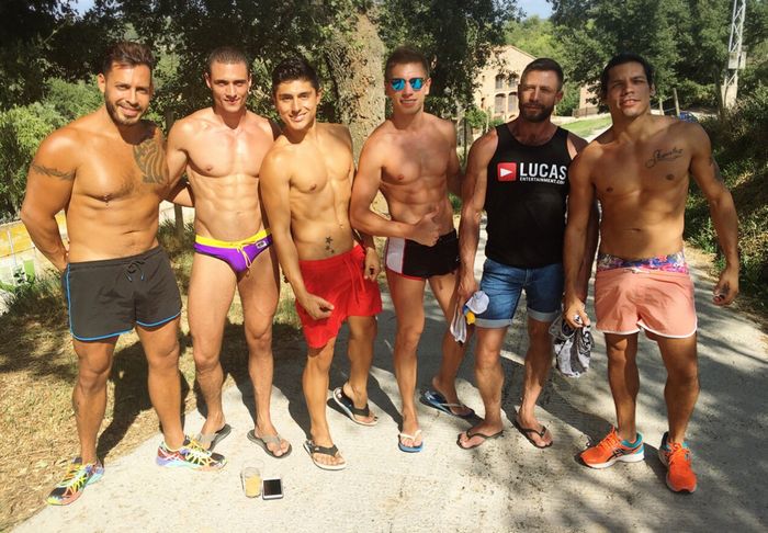 European Gay Porn Stars Filming Barcelona 1