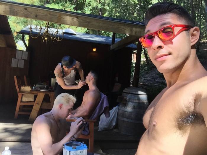 Gay Porn Stars Seth Santoro Jack Hunter Nakedsword Scared Stiff 3