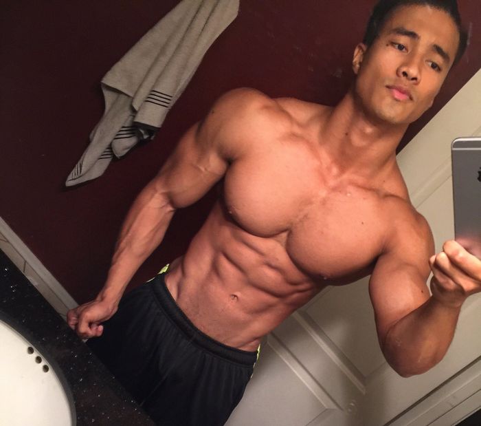 Ken Ott Asian Muscle Hunk Bodybuilder Porn Model 4