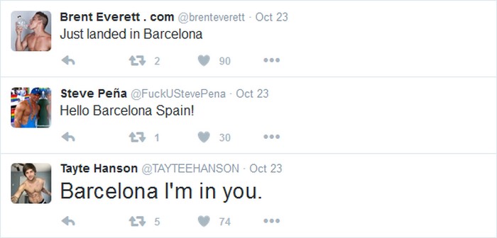 brent-everett-steve-pena-tayte-hanson-twitter-barcelona