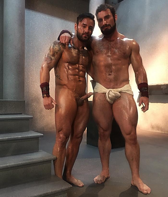 Gay Porn Naked Gladiator Bruno Bernal Jaxton Wheeler
