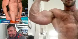 Liam Knox Gay Porn Star Muscle Hunk TitanMen Exclusive