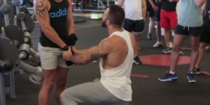 Michael Lachlan Gay Porn Star Flash Mob Proposal Fitness First Gym
