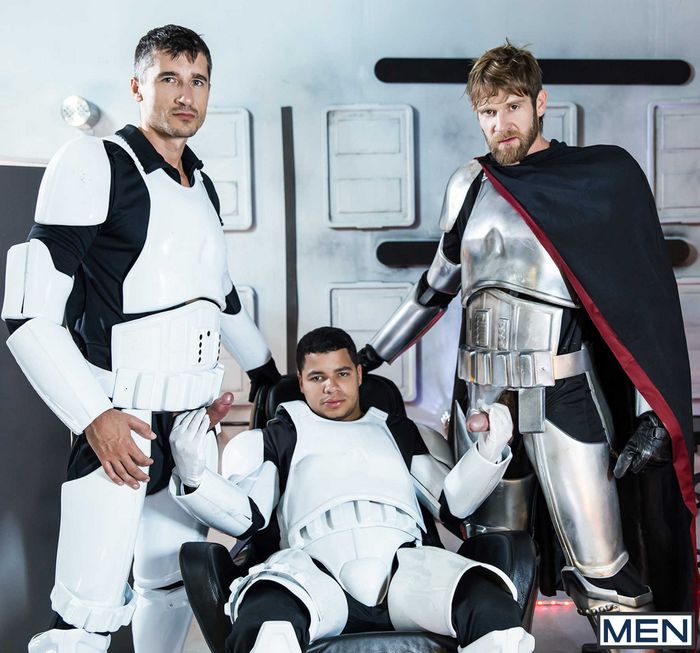 Star Wars Force Awakens Gay Porn Parody Captain Phasma Stormtrooper Finn