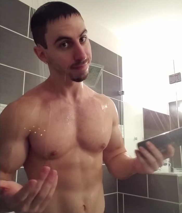 Jake Orion Male Webcam Model Shower