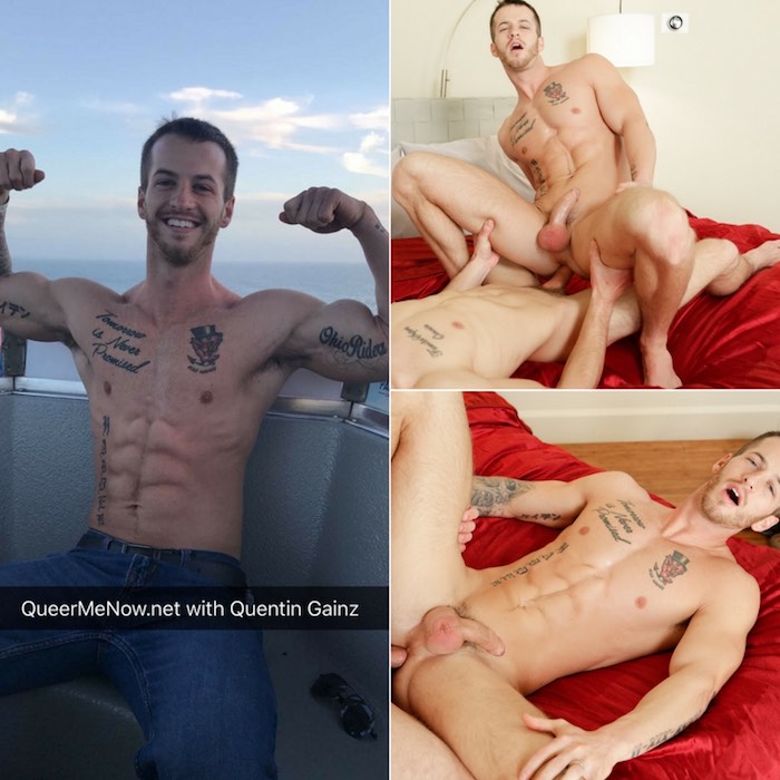 Quentin Gainz Gay Porn Star Muscle Bottom